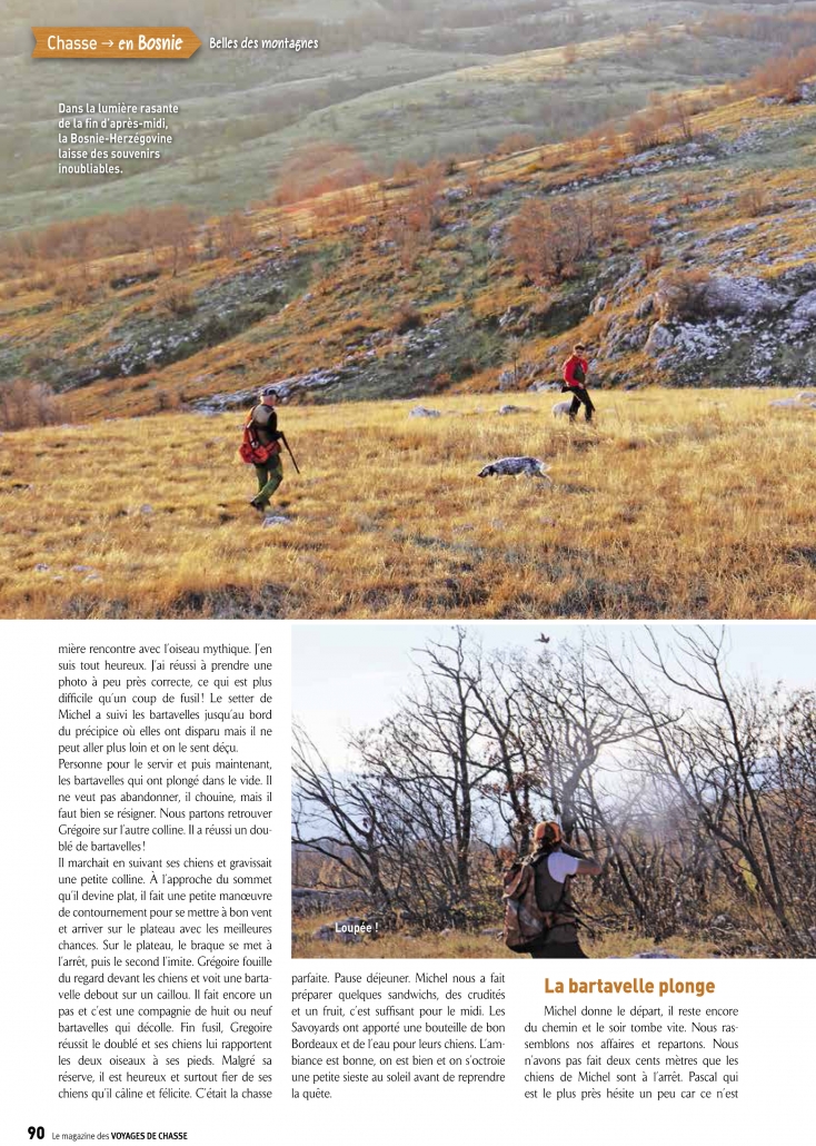 Autentic Chasse - chasse des becasses en bosnie